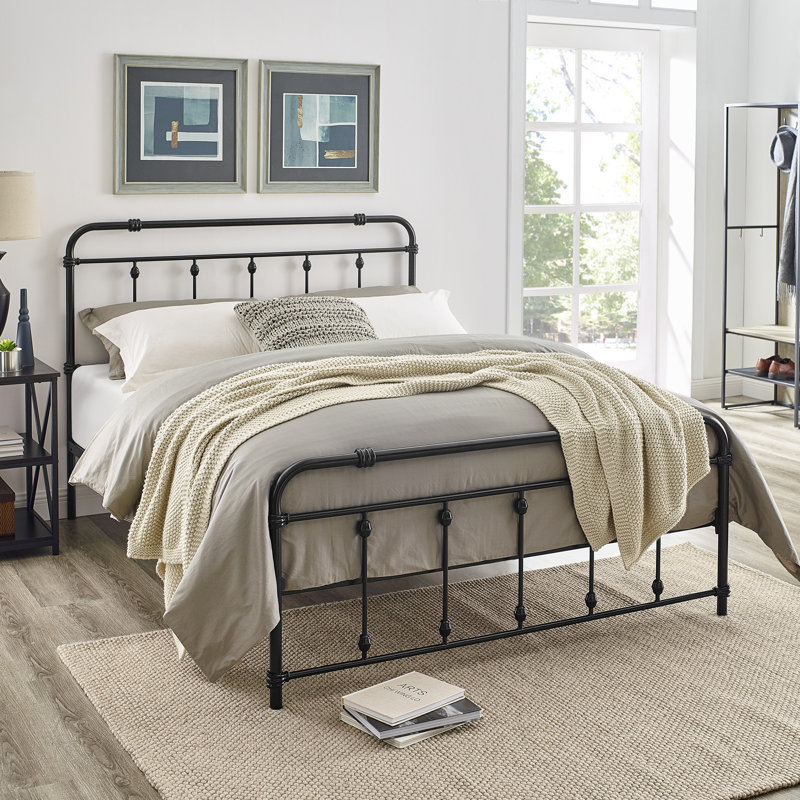 Kaela Metal Slat Bed